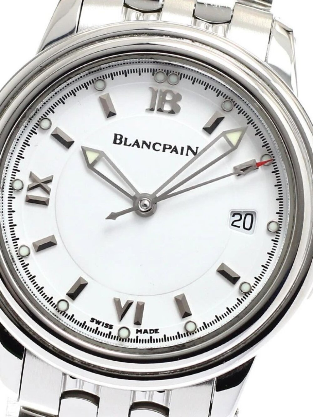 Blancpain Leman 2102-1127-11 Date white Dial Automatic Men's Watch